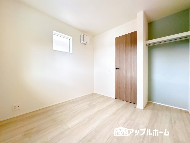 【新築住宅】東松山市石橋 第1期 全4棟の洋室|２階居室は全室収納あり！たっぷりある収納活用でお部屋もキレイを保てます♪