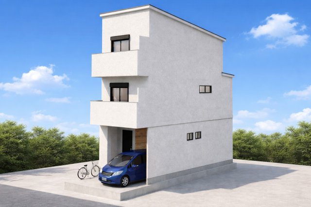 安満西の町Aプラン　建築条件付土地