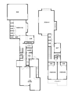 【間取り】 | 吉田中大路町　中古戸建【和風建築★京大正門南★土地67坪★改装渡し】