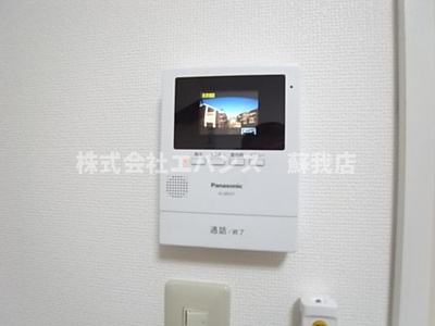 【セキュリティ】 | レピュート高岡B | モニタ付インターホン