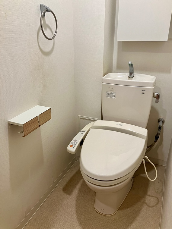 コロンブスシティのトイレ