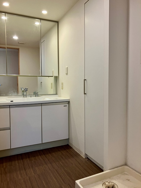 コロンブスシティの洗面所