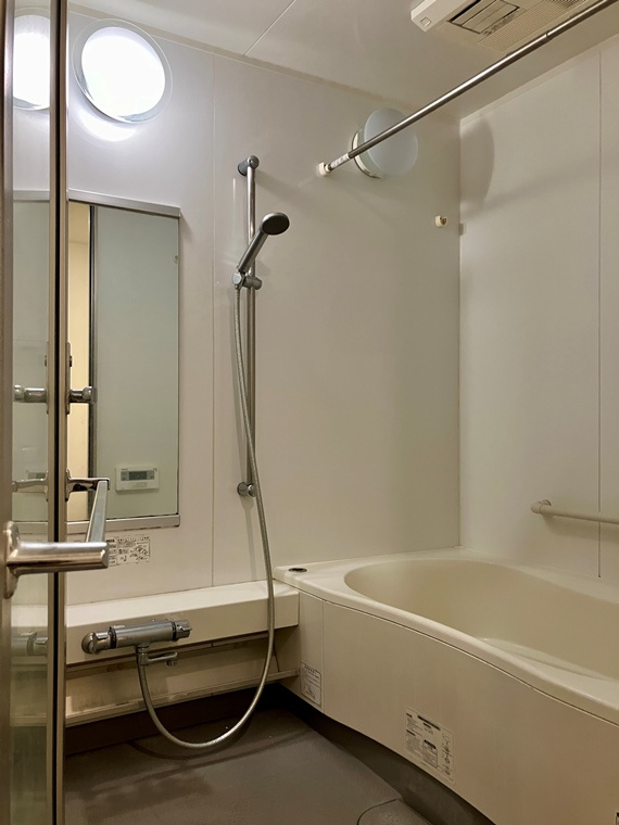 コロンブスシティの浴室