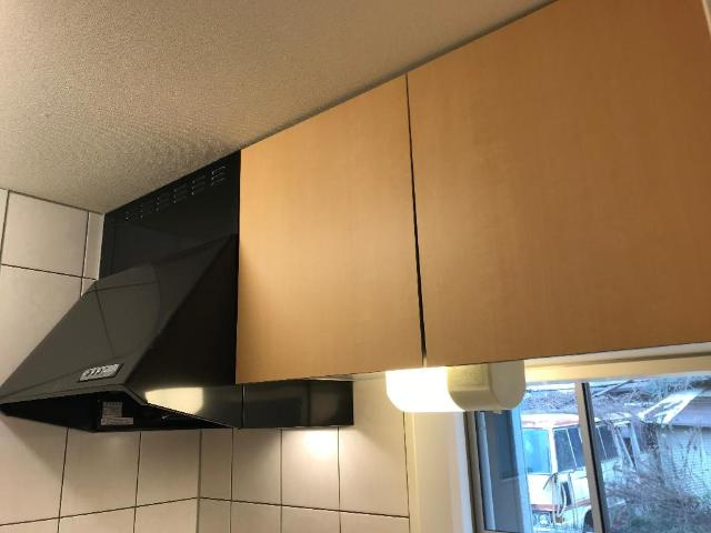 Ａｂｂｅｙ　Ｒｏａｄ　Ⅱのキッチン|上部収納