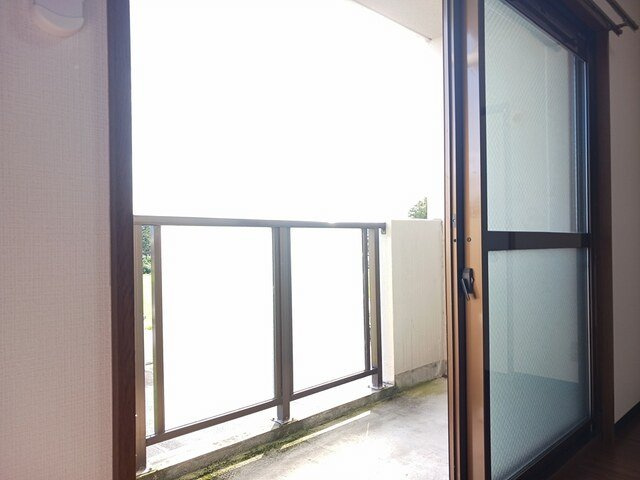 ユーミー堀川のバルコニー