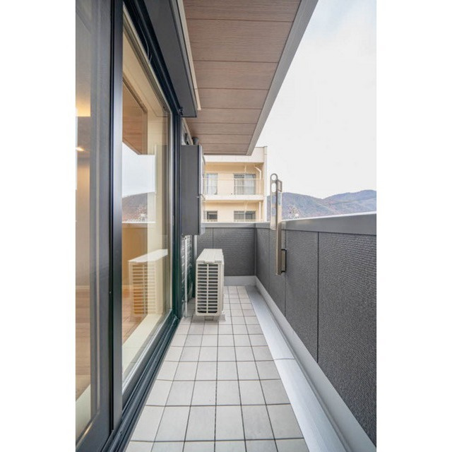 岐阜市長良福江町１丁目の賃貸マンションのバルコニー