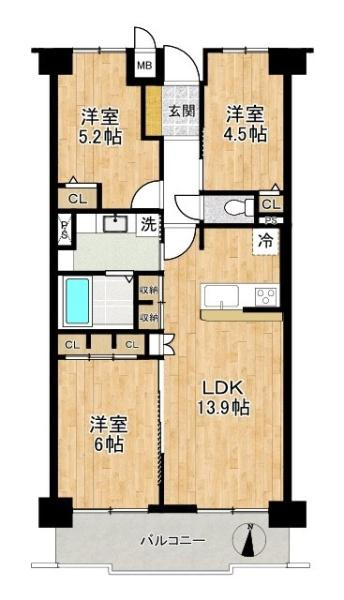 ハイツ柏原２号棟