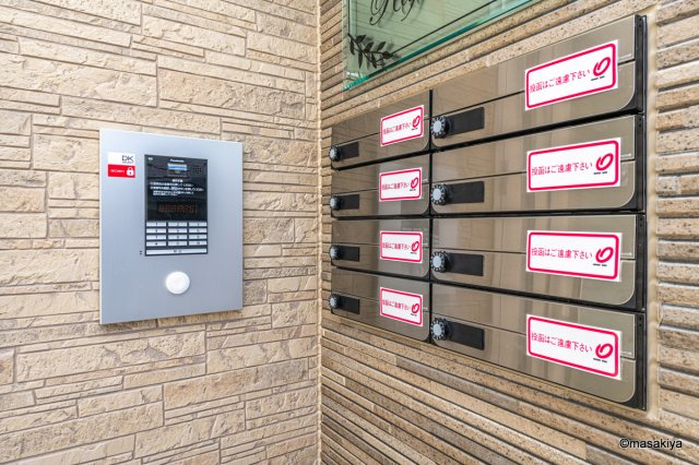 ラフレシールのエントランス