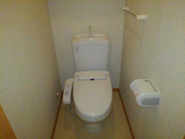 ヴィラ・かたかご　Ⅰのトイレ|シンプルで使いやすいトイレです