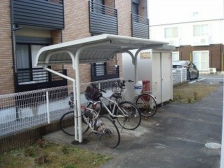 レオパレス船津のその他|屋根付き駐輪場付き。