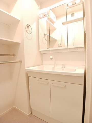 アルバータの洗面所