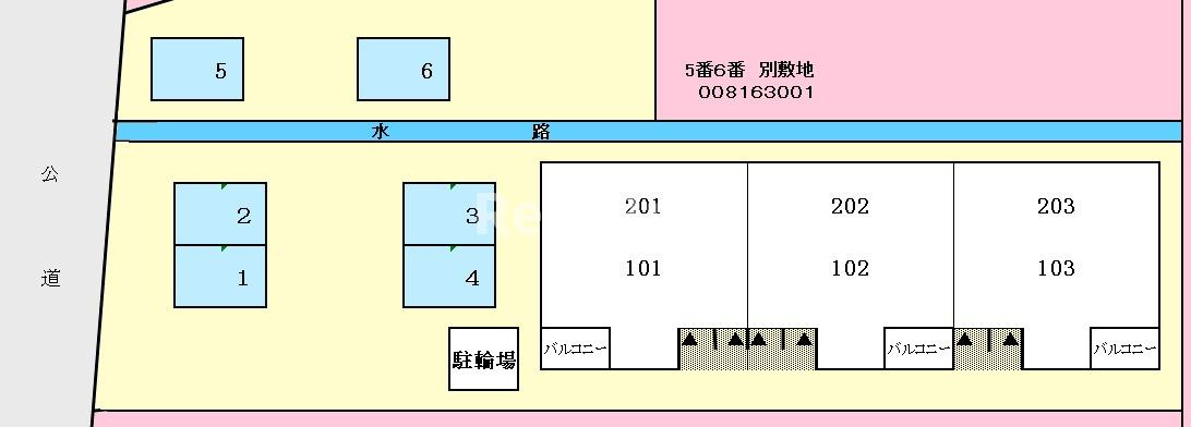ハルモニアの駐車場|駐車場