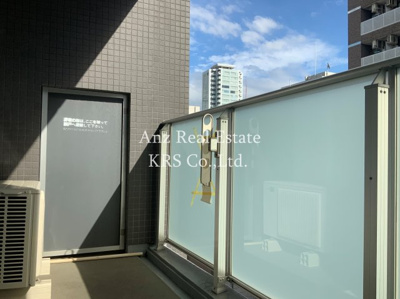 【バルコニー】 | クレオキタホリエ | 南向きで日当たりも良く綺麗なバルコニー部分です♪