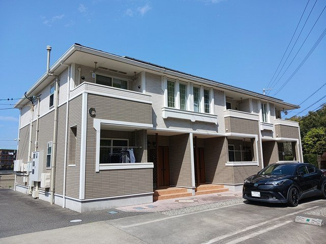 エルハーベン加茂宮Ｃの外観|建物外観を気になさる方へ、見た目の良い物件です