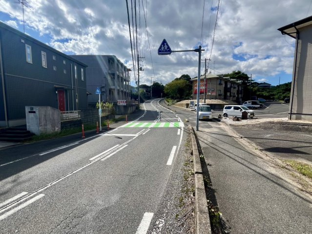 【前面道路含む現地写真】