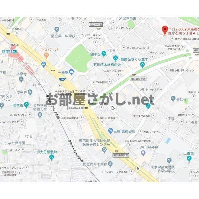 ZESTY小石川 #文京区 #敷金礼金ゼロ #一人暮らし #デザイナーズの地図