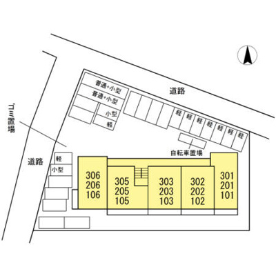 【区画図】 | メゾン・ド・キャトルⅣ