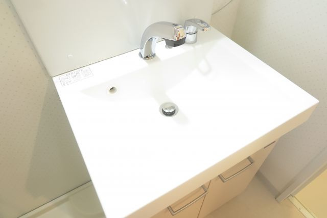 セオリー難波南の独立洗面台