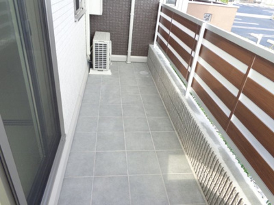 【バルコニー】 | ドリーム A棟 | 南向き