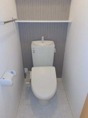 【トイレ】 | ドリーム A棟 | 温水洗浄暖房便座