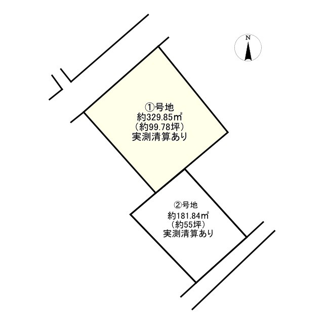 西条市壬生川356-2　①号地　売土地の土地図