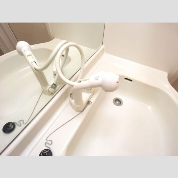 グランエスポワールの洗面所|コンパクトで使いやすい洗面所