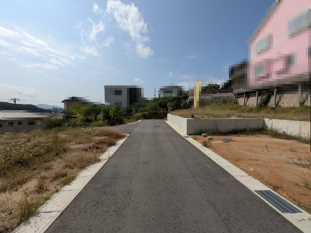 【前面道路含む現地写真】