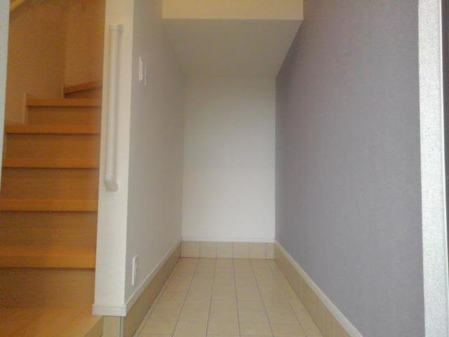 ブルージュⅡの玄関|シンプルで使いやすい玄関です