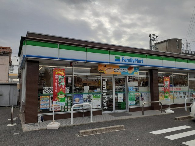 ブルージュⅡの周辺|ファミリーマート春日井如意申店まで550m