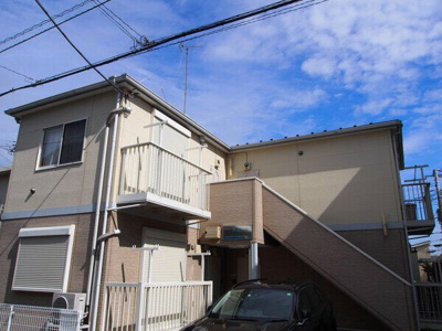 【外観】 | ドミール | 外はこのようになっています