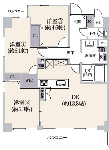 ラ・ヴァンス武蔵野