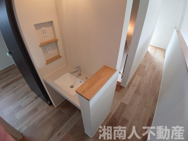 茅ヶ崎市みずき2丁目　新築戸建の洗面所|洗面所です