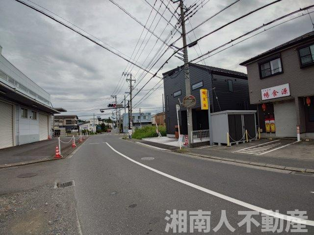 茅ヶ崎市みずき2丁目　新築戸建の前面道路含む現地写真|前面道路含む現地写真です