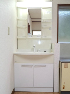 【独立洗面台】 | 南元町貸家　2号室