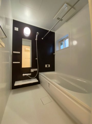 熊本市南区野田１丁目のアパートの浴室