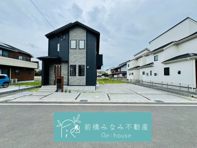 前橋市上新田町　４号棟(全５棟)　ブルーミングガーデン　新築建売分譲の外観|物件の外観です