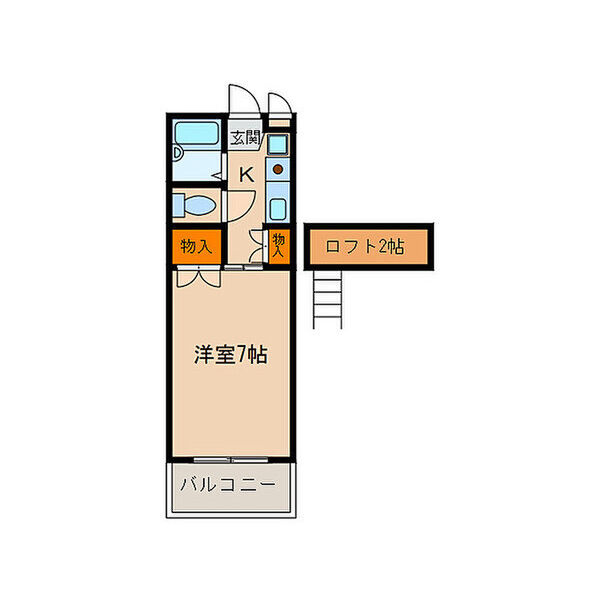 城南　キッドの間取り