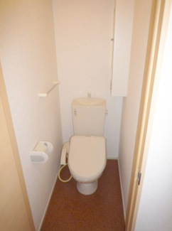 【トイレ】 | ボヌール・シュプレーム　Ｂ | コンパクトで使いやすいトイレです