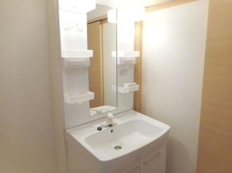 【洗面所】 | ウエストピークⅣ | コンパクトで使いやすい洗面所