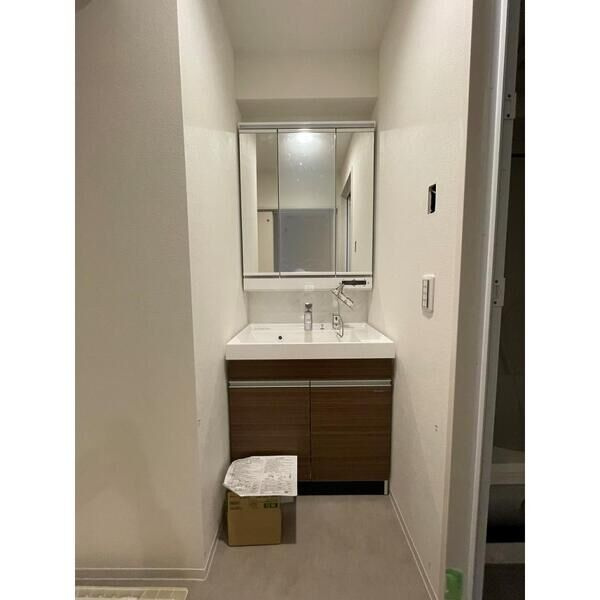 アクエルド明石西の洗面所