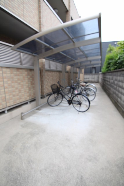 クレールのその他共用部分|クレール　駐輪場(^O^)／
