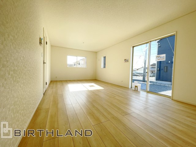 新築戸建・新築建売　桐生市相生町第17　相生小・相生中の居間・リビング