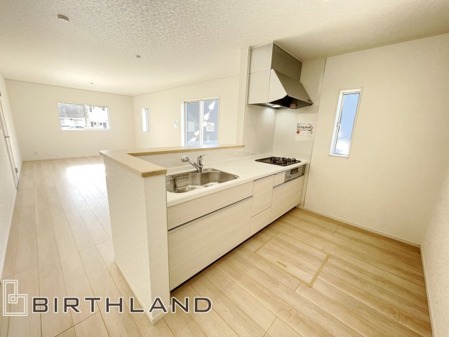 新築戸建・新築建売　桐生市相生町第17　相生小・相生中のキッチン