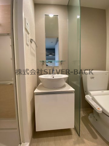 LUMINOUS桜川の洗面所