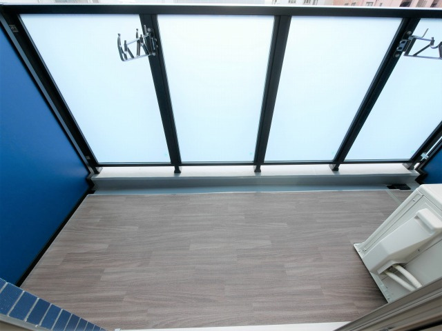 プレサンス難波クチュールのバルコニー