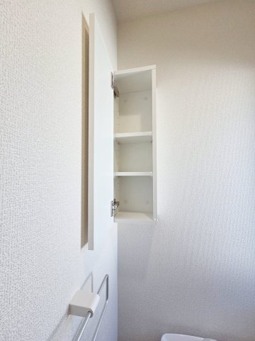 【収納】 | 知多市寺本台第3　1号棟 | トイレ内の収納