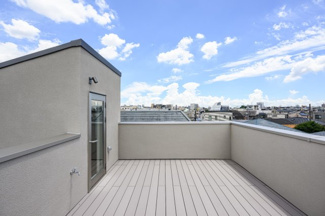 【展望】 | 屋上10.2帖ルーフバルコニー
2025年10月10日撮影