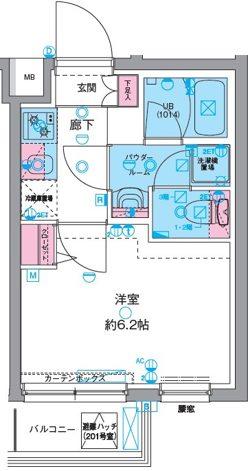 GENOVIA町田の間取り