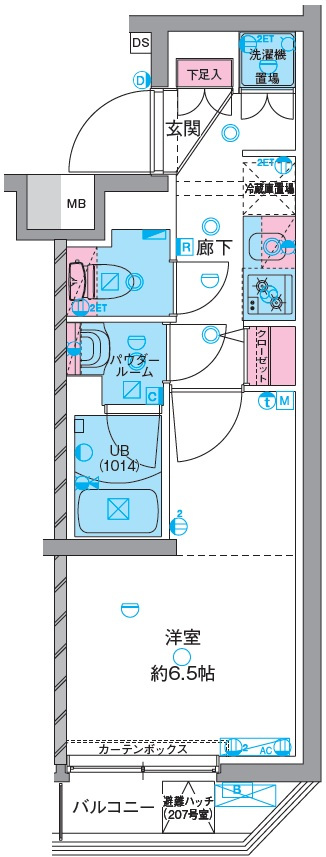 GENOVIA町田の間取り