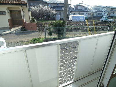 【バルコニー】 | エルディム篠崎 | 陽当たり良好なバルコニーです